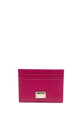 Dauphine logo-plaque cardholder Dolce & Gabbana | BI0330A10018I484